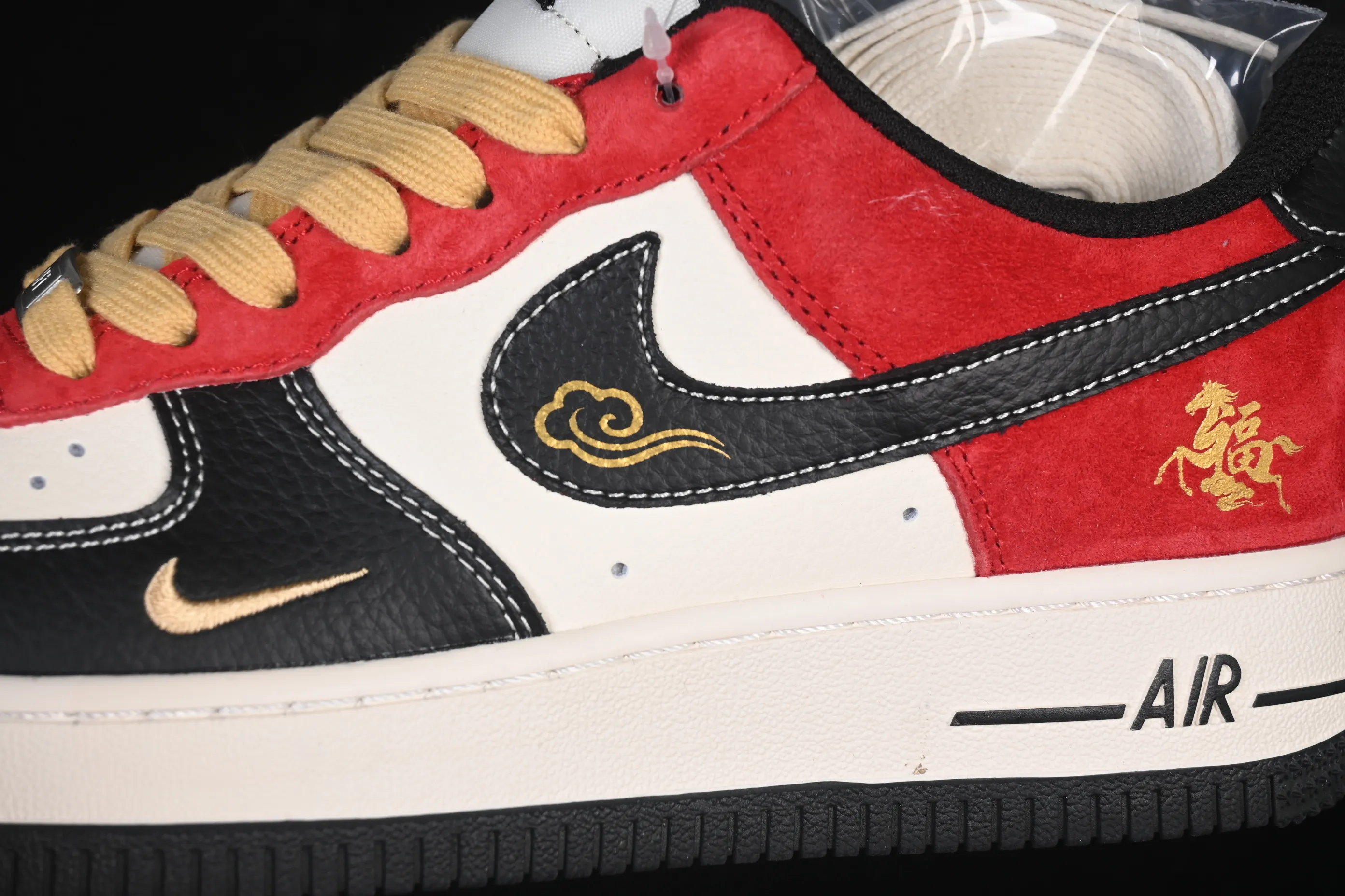 All Categories Nk Air Force 1 Air Force Series Nk Air Force 1 Low Air Force Low Nike Air Force 1'07 Low Limited Edition for the Year of the Horse Prancing Horse Welcomes Air Force One Low-top Casual Shoes XD0028-004